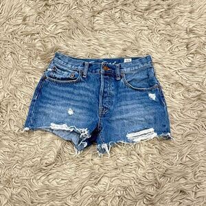 We the free denim shorts size 27